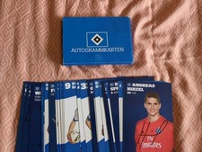 Autogramm Karten Satz. HSV