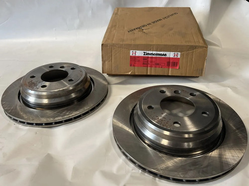 Zimmermann bremsscheiben - 2x, bremsscheiben-
