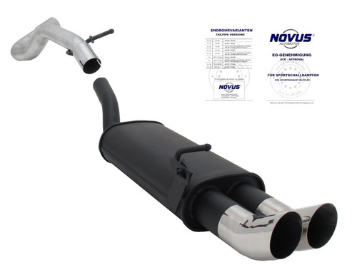Novus sportauspuff golf - vw, 4