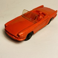 Tomte Laerdal: Renault Caravelle rot - Weichplastik - Original Oldtimer (ref4)