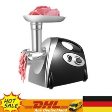 2800W Elektrisch Fleischwolf Wurstmaschine Wurstf ller Hackfleisch Maschine Neu