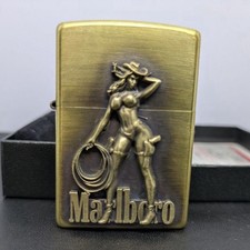 Zippo Marlboro Cowgirl Metall