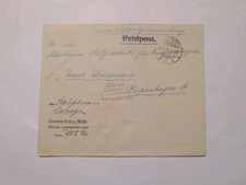 Kriegsgefangenen Post Erster