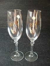 2 Sektgläser Zwiesel Glas alt