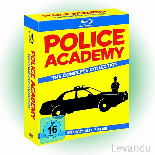 Blu ray box police academy - box,