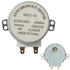 Synchronmotor für Mikrowelle 49TYZ-A2 4W 5/6 RPM 230V Delonghi Gorenje Philips