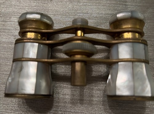 Vintage opernglas perlmutt - opernglas,