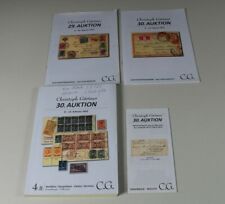 A3/ 4x Philatelie Literatur Christoph Gärtner - Auktion + Ergebnis + Info  /S184