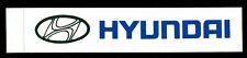 Werbe Aufkleber - Hyundai - 13x3cm - Vintage 80er 90er - Auto KFZ