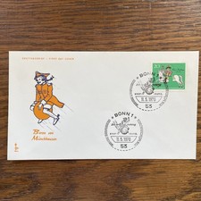 FDC BRD Baron v.Münchhausen.Ritt a.d.Kanonenkugel M.Nr. 623 Ersttagsb. 11.5.1970