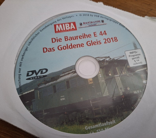 Dvd miba die baureihe - 1, e44