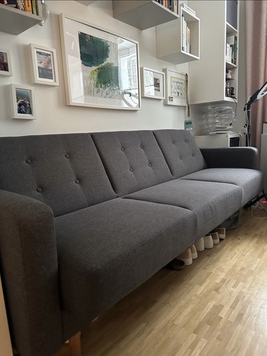 Schlafsofa mit bettkasten - schlafsofa,