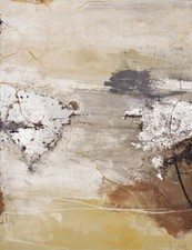 XXL  Original Malerei Leinwand FREJA "Silver space" Unikat handsigniert 