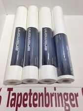 Vliestapete Erismann 4x 6973-01 (4Rollen) Uni Struktur Weiß Restposten Flur