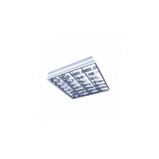 RASTER-EINBAULEUCHTE OPAL-matt 4x 18W