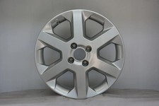 1x Alufelge 16 Zoll 6.0" 4x100 49ET Glanz Silber 10291B01 Opel Astra G Rim Wheel