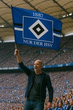 HSV-Fahne 60cm x 90cm mit