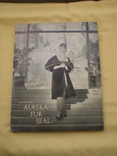 Sehr selten Robben Pelz Mode Katalog Fouke USA Alaska Fur Seal 1960/61