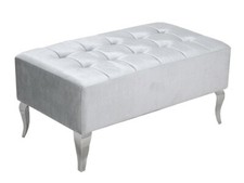 Sitzbank Bank Silber mit