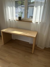 IKEA Malm Schreibtisch, Birke, 140×65 cm Gebraucht