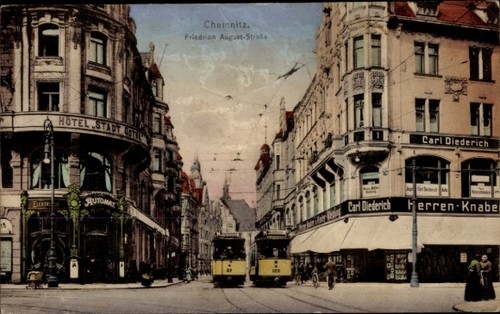 Chemnitz hotel stadt - ak,