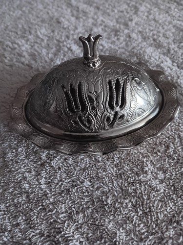 Versilbertes lokum schälchen - versilbertes, lokum-schälchen