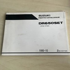Suzuki DR650SET Teile-Catalogue Parts Catalogue B0137