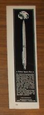 Seltene Werbung FISHER SPACE PEN - Der Weltraumkugelschreiber 1970