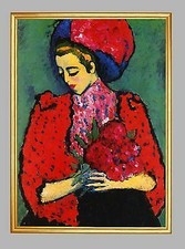 Pfingstrosen von Alexey Jawlensky Blauer Reiter Expressionismus LW A1 26