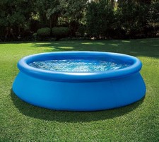 Schwimmbecken Swimming Pool 3.2m Terrasse Garten Kinder Familie aufblasbar