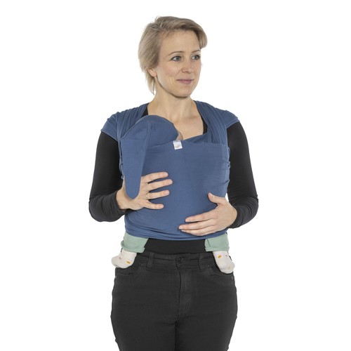 Flexi erstlingstuch mid blue - mid,