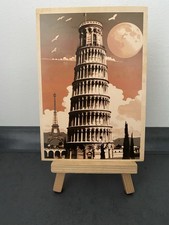 Postkarte Motivkarte, Schiefer