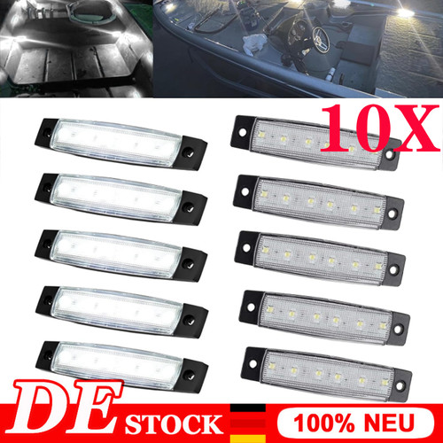 10x led weiß - 10x,