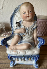 Antike Biskuitporzellanfigur