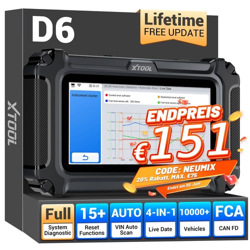 2026 xtool obd2 scanner - 2026, d6
