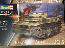 REVELL 03266 Modellbausatz 1/72 PzKpfW II Ausf.L Luchs 66 Bauteile Level 4 OVP