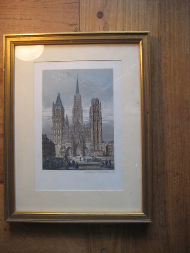 Rouen kupferstich - rouen:,