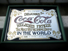 Originaler Alter Werbe-Spiegel "COCA COLA" Werbung