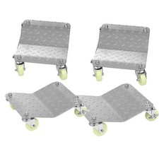 Rangierhilfe Rangierheber Reifenwechsel Wagenheber Rad Auto KFZ PKW LKW 4 Stück