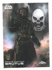 2025 Topps Chrome Star Wars Trading Card Skeleton Crew Pirate Captain Brutus