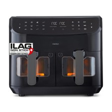 MEDION P20 XXL (MD 11760) Twin Doppelzonen-Heißluftfritteuse 8,7L 2.600W 200°C