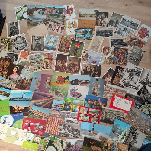 Alte postkarten sammlung 100 - postkarten,
