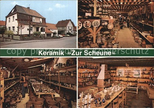 Fredelsloh keramik zur scheune - fredelsloh,