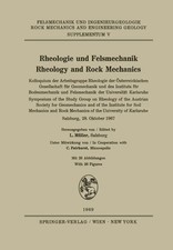 Leopold Müller | Rheologie und Felsmechanik / Rheology and Rock Mechanics | Buch