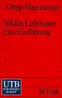Niklas Luhmann. Eine erkenntnistheoretische Einführung v... | Buch | Zustand gut