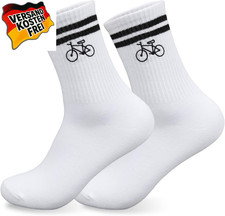 Rennrad Socken, Fahrradsocken Herren Damen, Fahrrad Zubehör, Tennissocken, Gesch