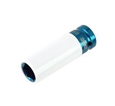 Schlagschrauber-Nuss 17mm Schoneinsatz Alufelgen Radnuss  1/2" Blau