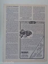 retro magazine advert 1982