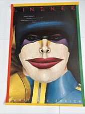Richard Lindner Original Kunst Ausstellungsplakat Pop Art 90x127 Wie Neu 