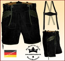 kurze Lederhose Stegträger
